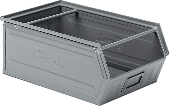epl132469.jpg STAHLBEHÄLTER GR.4 GRAU RAL7000 MM B=300 T=500 H=200