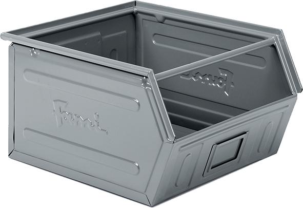 epl132450.jpg STAHLBEHÄLTER GR.5P4 GRAU RAL7000 MM B=450 T=520 H=300