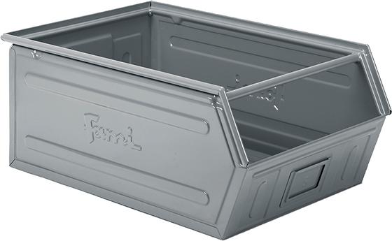 epl132473.jpg STAHLBEHÄLTER GR.5 GRAU RAL7000 MM B=450 T=700 H=300