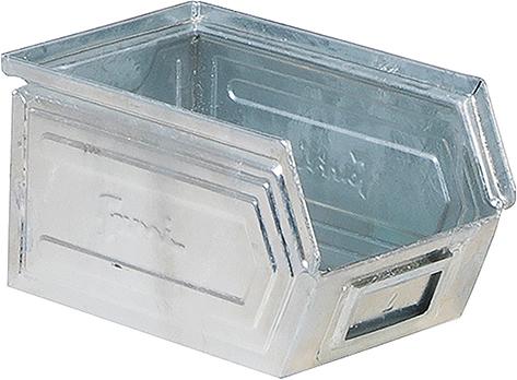 epl132423.jpg STAHLBEHÄLTER GR.2 GRÜN VERZINKT MM B=140 T=230 H=130