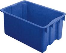 Drehstapelbehälter 45 l B600xT400xH250 mm blau