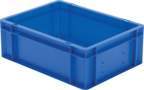 pim115499.jpg Transport-Stapelkasten B400xT300xH145 mm blau, geschlossen ohne Griffloch