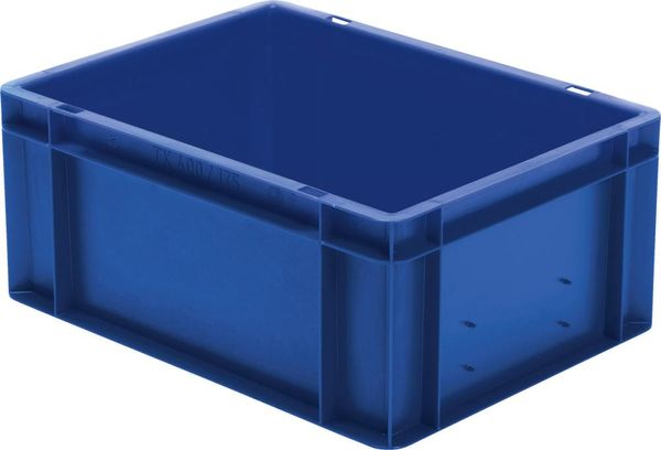 epl122365.jpg Transport-Stapelkasten B400xT300xH175 mm blau, geschlossen ohne Griffloch