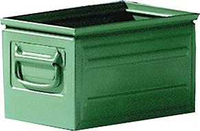 ube114770.jpg Stapeltransportkasten Stahl Gr.B grün B200xT350x200 mm