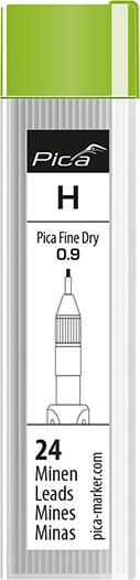 lag199262.jpg Pica Marker Fine Dry Graphit-Minenset H (24 St.) Pica