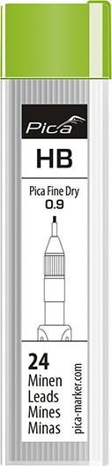 lag199261.jpg Pica Marker Fine Dry Graphit-Minenset HB (24 St.) Pica