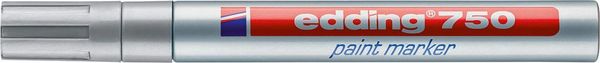 Lackmarker Nr. 750 silber Edding