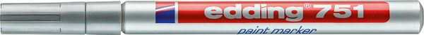 Lackmarker Nr. 751 silber Edding