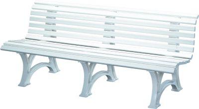 epl106015.jpg Gartenbank BORKUM 4-Sitzer Länge 2000 mm weiß