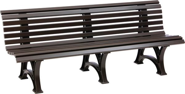 epl111322.jpg Gartenbank BORKUM 4-Sitzer Länge 2000 mm braun