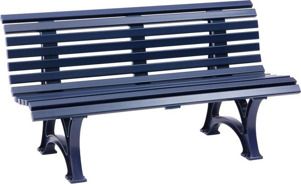epl111148.jpg Gartenbank HELGOLAND 3-Sitzer Länge 1500 mm blau