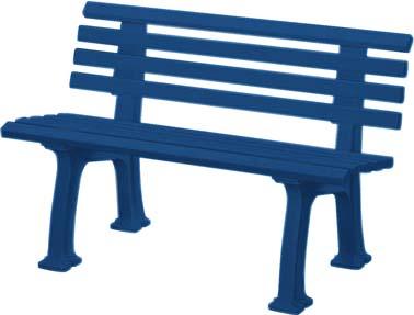 ube107002.jpg Gartenbank IBIZA 2-Sitzer Länge 1200 mm blau