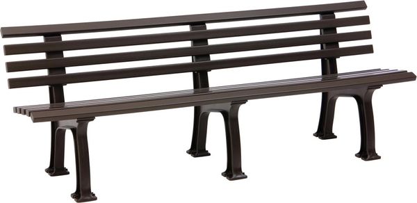epl111321.jpg Gartenbank JUIST 4-Sitzer Länge 2000 mm braun