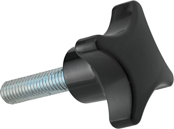 Kreuzgriff DIN6335A Duroplast, Form L, 40mm, M 8x30, Inhalt: 5 Stück FORTIS