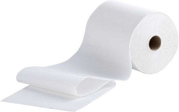 lag195179.jpg Basic Handtuchrolle weiß 21cm x 140m Zellstoff