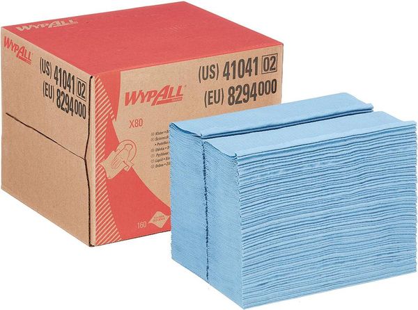 lag195811.jpg WypAll X80 Wischtücher BRAG Box / Stahlblau