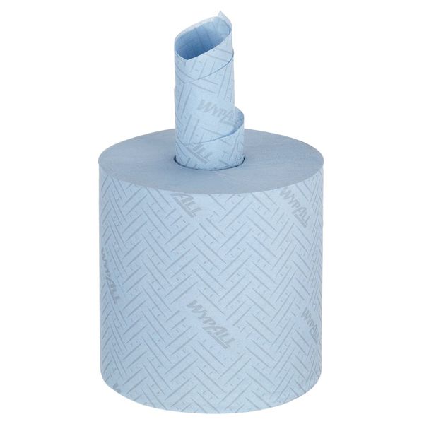 WYPALL L10 Wischtücher Zentralentnahme/Blau/ 1-lagig F2