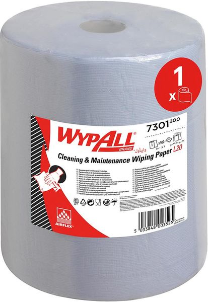 lag170267.jpg WYPALL L30 Wischtücher 33x38cm blau 500 Blatt