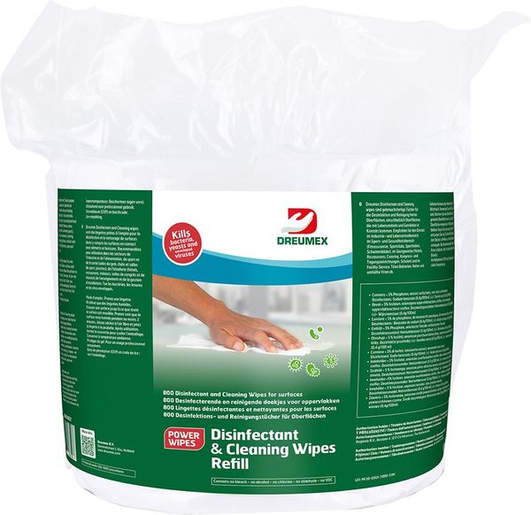 lag1104559.jpg Dreumex Desinfektion- & Reinigungstuch Nachfüllpack a 800 Tücher