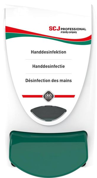 lag177216.jpg PROLINE Kunststoffwand Spender f. 1 l KartuschenHanddesinfektion DE DSS-DE Spendersysteme(PR)
