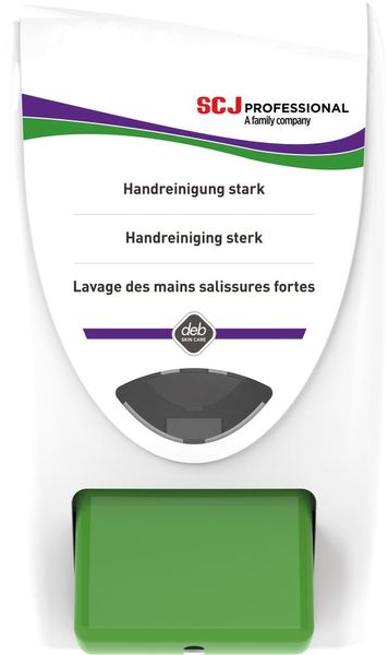 lag190918.jpg PROLINE Kunststoffwand Spender f. 2 l KartuschenHautreinigung Stark DE DSS-DE Spendersysteme(PR)