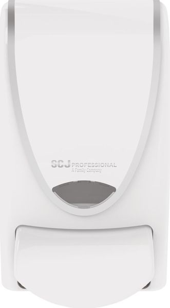 lag190916.jpg PROLINE Kunststoffwand Spender f. 1 l Kartuschenweiss mit Chromleister Internat. Systeme (PR)