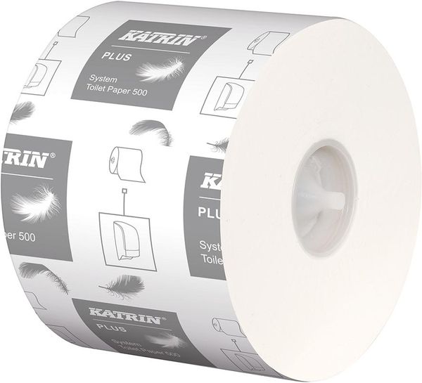 ube116729.jpg Katrin Plus System Toilet 500 3-lagig, Tissue, weiß