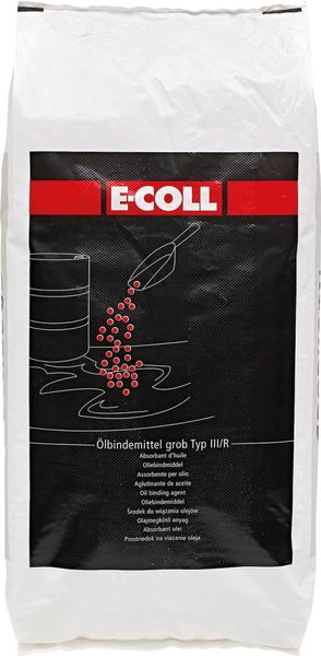 Ölbindemittel, Typ III/R,30L Sack, grob E-COLL