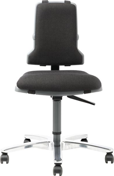 lag189491.jpg Bimos Arbeitsstuhl 9816-UL01 Sintec 160 Sitzhöhe 450-600 mm mit Gleiter,Stoff schwarz