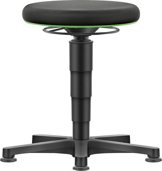 lag1104719.jpg Drehhocker Stoffsitz Sitzhöhe 450 - 650 mm mit Gleiter