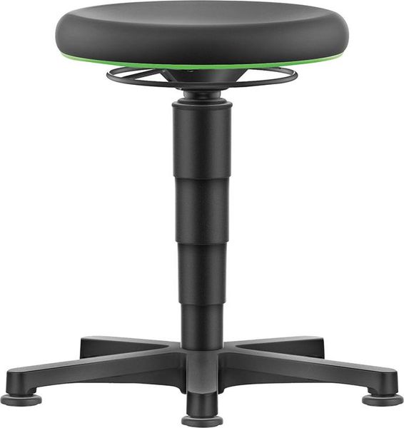 lag1104720.jpg Drehhocker Integralschaum Sitzhöhe 450 - 650 mm mit Gleiter