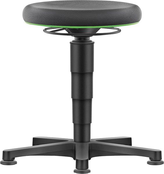 lag1104721.jpg Drehhocker Supertec Sitzhöhe 450 - 650 mm mit Gleiter