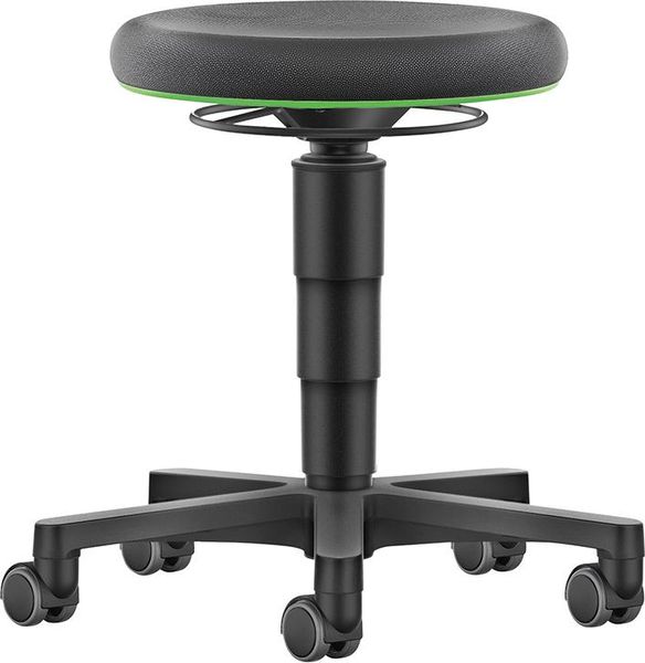 lag1104726.jpg Drehhocker Supertect Sitzhöhe 450 - 650 mm mit Rollen
