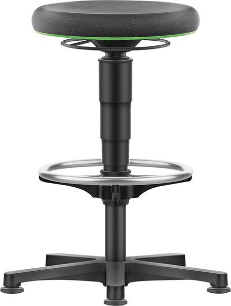 lag1104731.jpg Drehhocker Supertect Sitzhöhe 530 - 750 mm mit Gleiter und Fußring