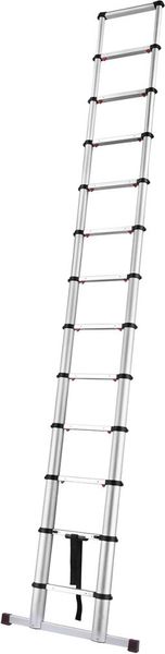 epl130041.jpg Teleskopleiter FORTIS 13 Sprossen Leiterlänge 0,91m eingef.Arbeitshöhe 3,81 m