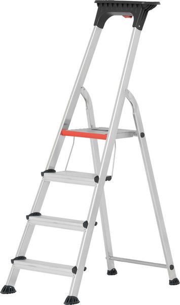 lag189617.jpg Stufenstehleiter 4Stufen Standhöhe 0,88m 4 Stufen Standhöhe 0,88 m