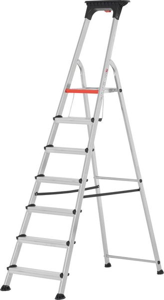 lag189620.jpg Stufenstehleiter 7Stufen Standhöhe 1,58m 7 Stufen Standhöhe 1,58 m