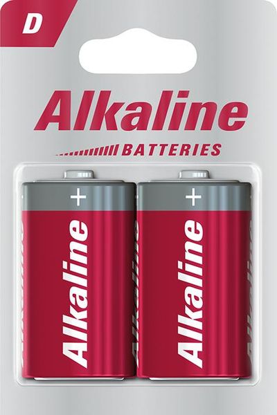 Alkaline Batteries D 2er Blister 1st price