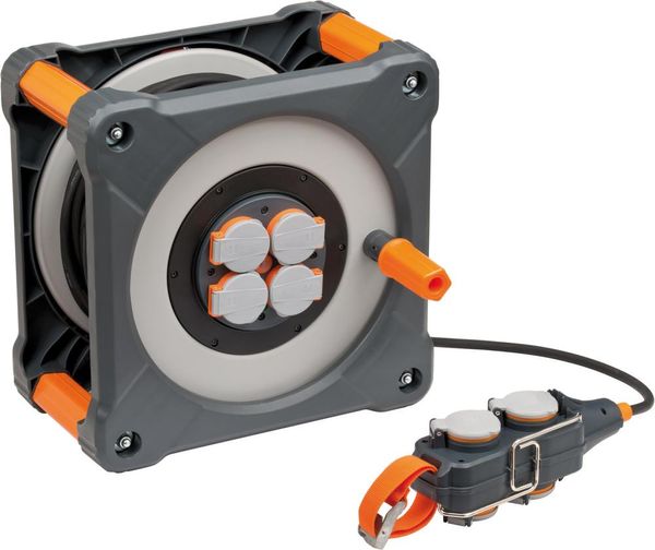 eum107972.jpg Kabeltrommel Powerblock H07RN-F3G1,5 33+5m professionalLINE Brennenstuhl