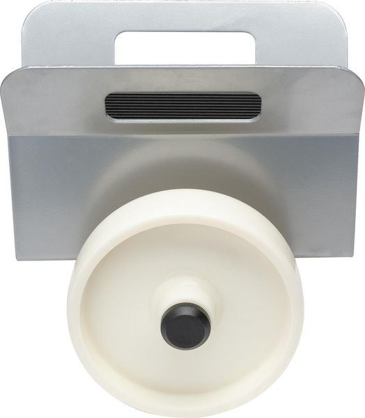 lag137162.jpg PlattenklemmwagenTyp 1 Kunststoffrad weiß Klemmbreite 0-70mm
