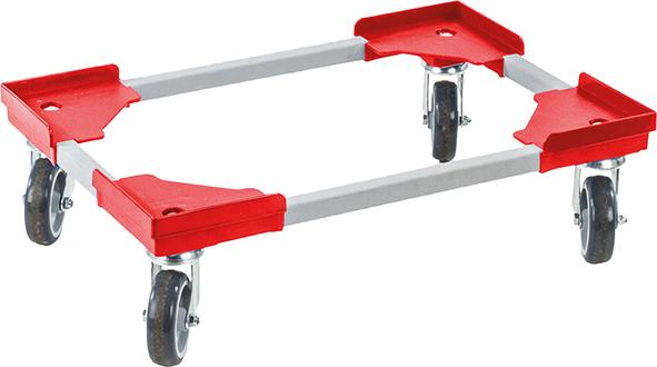 Transportroller 310 x 410mm rot
