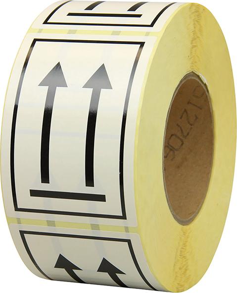Hinweis Etiketten Oben,1000 Stk./Rolle 1.000 Stk/Rolle