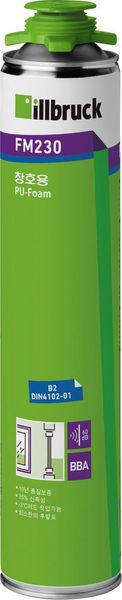 Illbruck FM230 Fenster- und Fassadenschaum, 880 ml, 12Stk/KTN Handschuhe