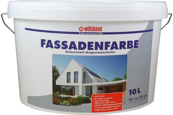 Fassadenfarbe 5 l, weiß