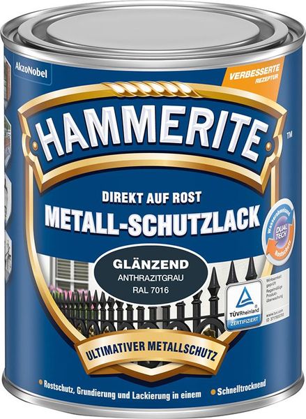 Metall-Schutzlack GL 750 ml anthrazit