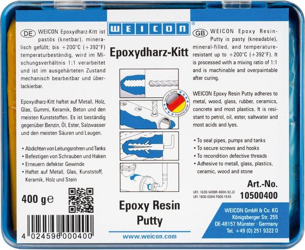 Epoxydharz-Kitt 400 g Weicon