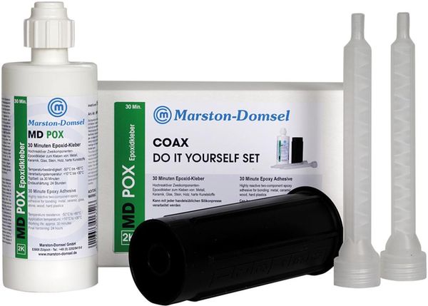 MD-Pox Epoxidkleber 30 Min 1:1 Doppelspritze 150g