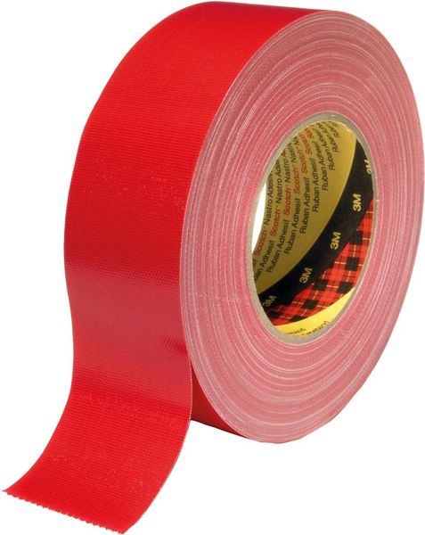lag190081.jpg Gewebeklebeband 389 rot 25mmX50m Scotch