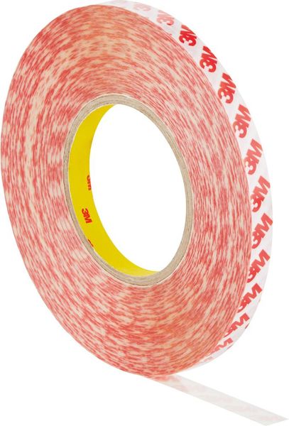 3M GPT-020P Doppelseitiges Klebeband Transparent 19mm x 50 m x 0,2 mm