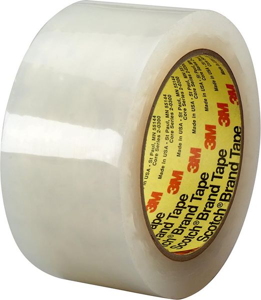 3M PE-Klebeband 480 Polyethylen Klebeband Transparent 51mm x 33 m x 0,13 mm
